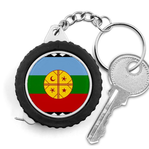 Flag Of The Mapuches Svg Measuring Tape from ArtsNow.com Front