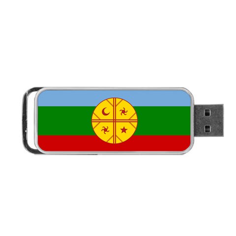 Flag Of The Mapuches Svg Portable USB Flash (One Side) from ArtsNow.com Front