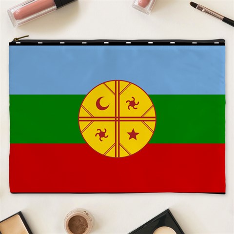 Flag Of The Mapuches Svg Cosmetic Bag (XXXL) from ArtsNow.com Front