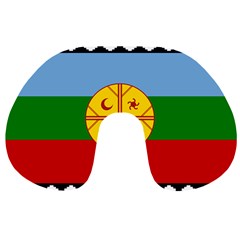 Flag Of The Mapuches Svg Travel Neck Pillow from ArtsNow.com Back