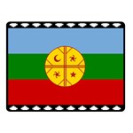 Flag Of The Mapuches Svg Two Sides Fleece Blanket (Small)