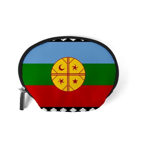 Flag Of The Mapuches Svg Accessory Pouch (Small) from ArtsNow.com Back