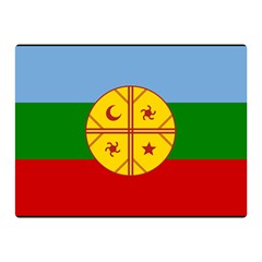 Flag Of The Mapuches Svg Two Sides Premium Plush Fleece Blanket (Mini) from ArtsNow.com 35 x27  Blanket Front