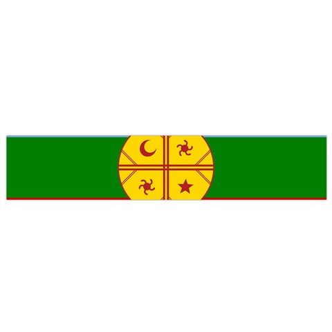 Flag Of The Mapuches Svg Small Premium Plush Fleece Scarf from ArtsNow.com Front