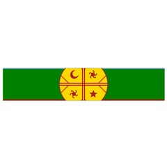 Flag Of The Mapuches Svg Small Premium Plush Fleece Scarf from ArtsNow.com Front