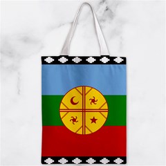 Flag Of The Mapuches Svg Zipper Classic Tote Bag from ArtsNow.com Front