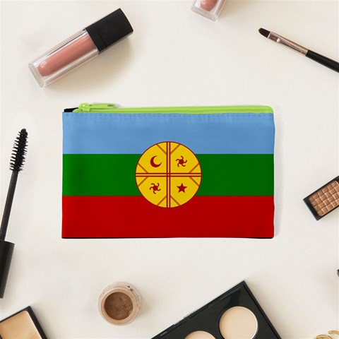 Flag Of The Mapuches Svg Cosmetic Bag (XS) from ArtsNow.com Front