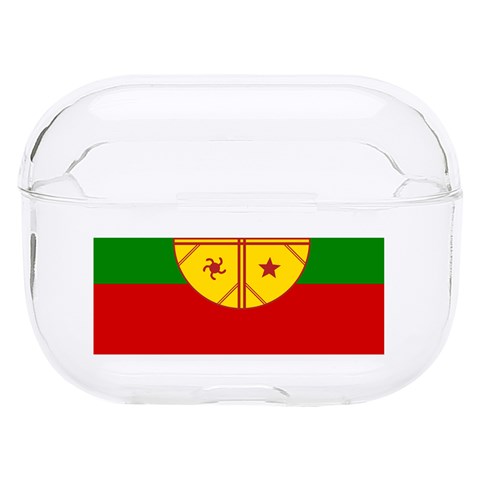 Flag Of The Mapuches Svg Hard PC AirPods Pro Case from ArtsNow.com Front