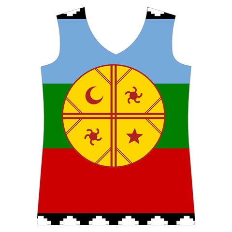 Flag Of The Mapuches Svg Women s Basketball Tank Top from ArtsNow.com Front