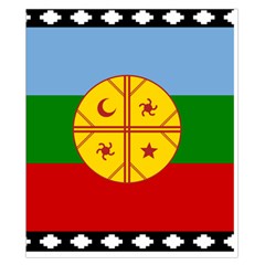 Flag Of The Mapuches Svg Duvet Cover Double Side (California King Size) from ArtsNow.com Back