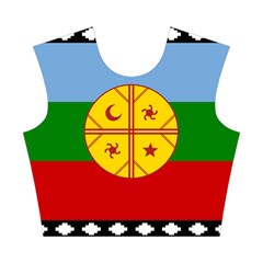 Flag Of The Mapuches Svg Cotton Crop Top from ArtsNow.com Front