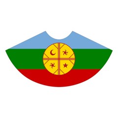 Flag Of The Mapuches Svg Midi Sleeveless Dress from ArtsNow.com Skirt Front