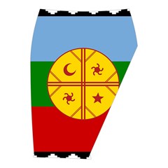 Flag Of The Mapuches Svg Midi Wrap Pencil Skirt from ArtsNow.com  Front Right 