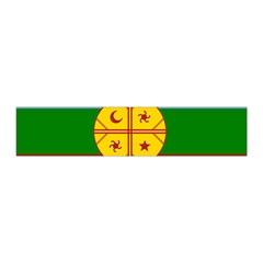Flag Of The Mapuches Svg Pleated Skirt from ArtsNow.com Waist Band