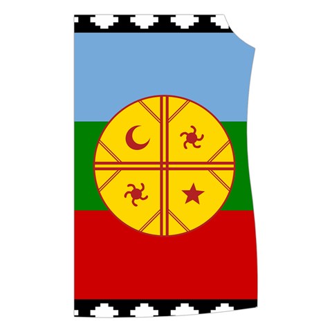 Flag Of The Mapuches Svg Women s Button Up Vest from ArtsNow.com Front Left