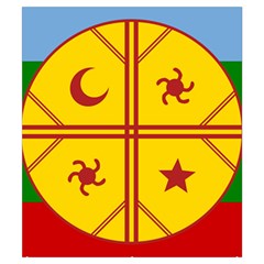 Flag Of The Mapuches Svg Everyday Shoulder Bag with Pouch Bag from ArtsNow.com Back