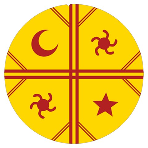 Flag Of The Mapuches Svg Everyday Shoulder Bag with Pouch Bag from ArtsNow.com Front