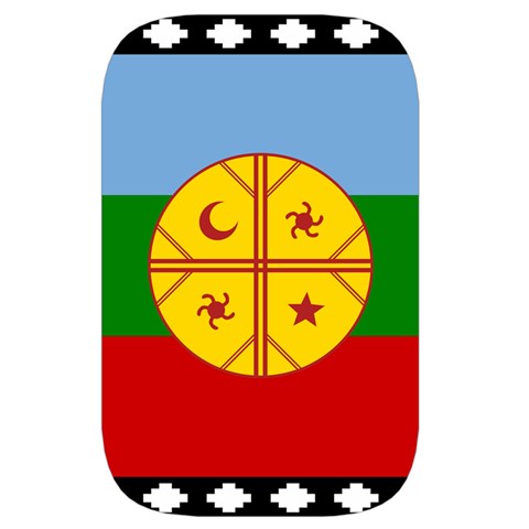 Flag Of The Mapuches Svg Waist Pouch (Small) from ArtsNow.com Front