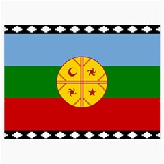 Flag Of The Mapuches Svg Roll Up Canvas Pencil Holder (M) from ArtsNow.com Front