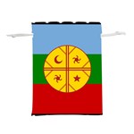 Flag Of The Mapuches Svg Lightweight Drawstring Pouch (M)