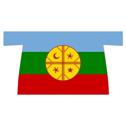 Flag Of The Mapuches Svg Wristlet Pouch Bag (Small) from ArtsNow.com Front