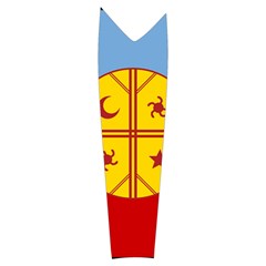 Flag Of The Mapuches Svg Women s Long Sleeve Raglan T Left Sleeve Side