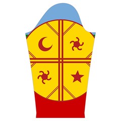 Flag Of The Mapuches Svg Kids  Midi Sailor Dress from ArtsNow.com Sleeve Right