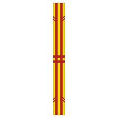 Flag Of The Mapuches Svg Kids  Long Sleeve Velvet Lounge Robe from ArtsNow.com Loop