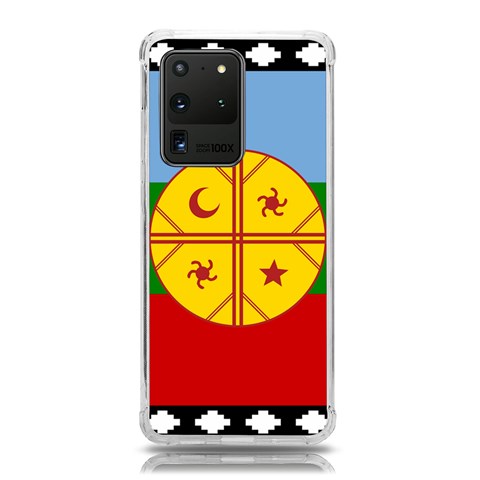 Flag Of The Mapuches Svg Samsung Galaxy S20 Ultra 6.9 Inch TPU UV Case from ArtsNow.com Front
