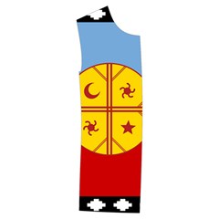 Flag Of The Mapuches Svg Kids  Stylish Hooded Puffer Vest from ArtsNow.com Front Right