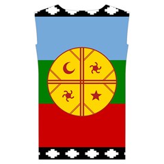 Flag Of The Mapuches Svg Kids  Stylish Hooded Puffer Vest from ArtsNow.com Back