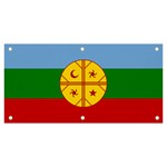 Flag Of The Mapuches Svg Banner and Sign 6  x 3 