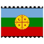 Flag Of The Mapuches Svg Two Sides Premium Plush Fleece Blanket (Baby Size)