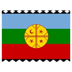 Flag Of The Mapuches Svg Two Sides Premium Plush Fleece Blanket (Baby Size) from ArtsNow.com 40 x30  Blanket Back