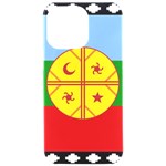 Flag Of The Mapuches Svg iPhone 15 Pro Max Black UV Print PC Hardshell Case
