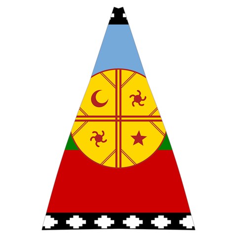 Flag Of The Mapuches Svg Automatic Folding Umbrella with Case (Large) from ArtsNow.com 13.71 x19.92  Umbrella - 2