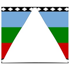 Flag Of The Mapuches Svg Automatic Folding Umbrella with Case (Small) from ArtsNow.com 19.98 x16.78  Umbrella - 2