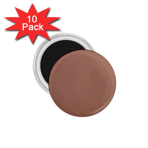 Mocha Mousse Hex Code #a47864 1.75  Magnets (10 pack)  from ArtsNow.com Front