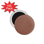 Mocha Mousse Hex Code #a47864 1.75  Magnets (100 pack) 