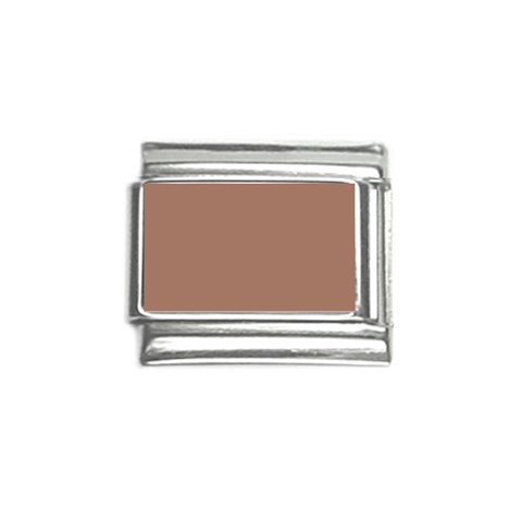 Mocha Mousse Hex Code #a47864 Italian Charm (9mm) from ArtsNow.com Front