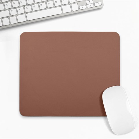Mocha Mousse Hex Code #a47864 Large Mousepad from ArtsNow.com Front