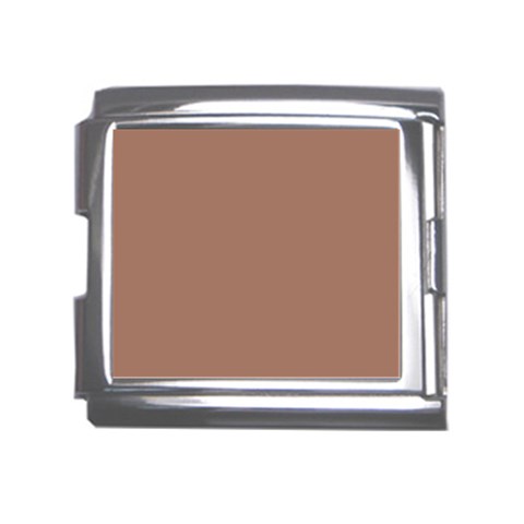 Mocha Mousse Hex Code #a47864 Mega Link Italian Charm (18mm) from ArtsNow.com Front