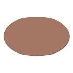 Mocha Mousse Hex Code #a47864 Oval Magnet