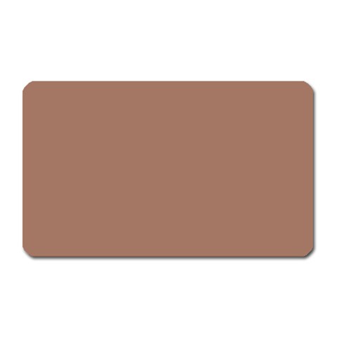 Mocha Mousse Hex Code #a47864 Magnet (Rectangular) from ArtsNow.com Front