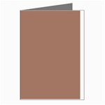Mocha Mousse Hex Code #a47864 Greeting Card
