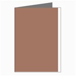 Mocha Mousse Hex Code #a47864 Greeting Cards (Pkg of 8)
