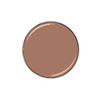 Mocha Mousse Hex Code #a47864 Hat Clip Ball Marker