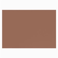 Mocha Mousse Hex Code #a47864 Large Glasses Cloth (2 Sides) from ArtsNow.com Back