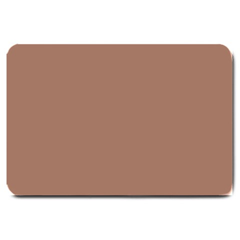 Mocha Mousse Hex Code #a47864 Large Doormat from ArtsNow.com 30 x20  Door Mat