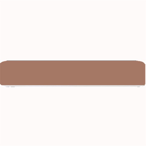 Mocha Mousse Hex Code #a47864 Small Bar Mat from ArtsNow.com 24 x4  Bar Mat